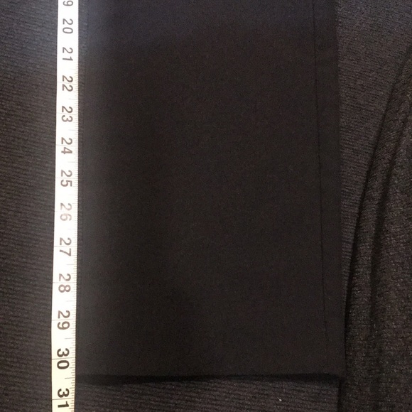 International Concepts Black Trousers w/Elastic Waist w/Zip and Front Pockets-12 - Picture 9 of 14